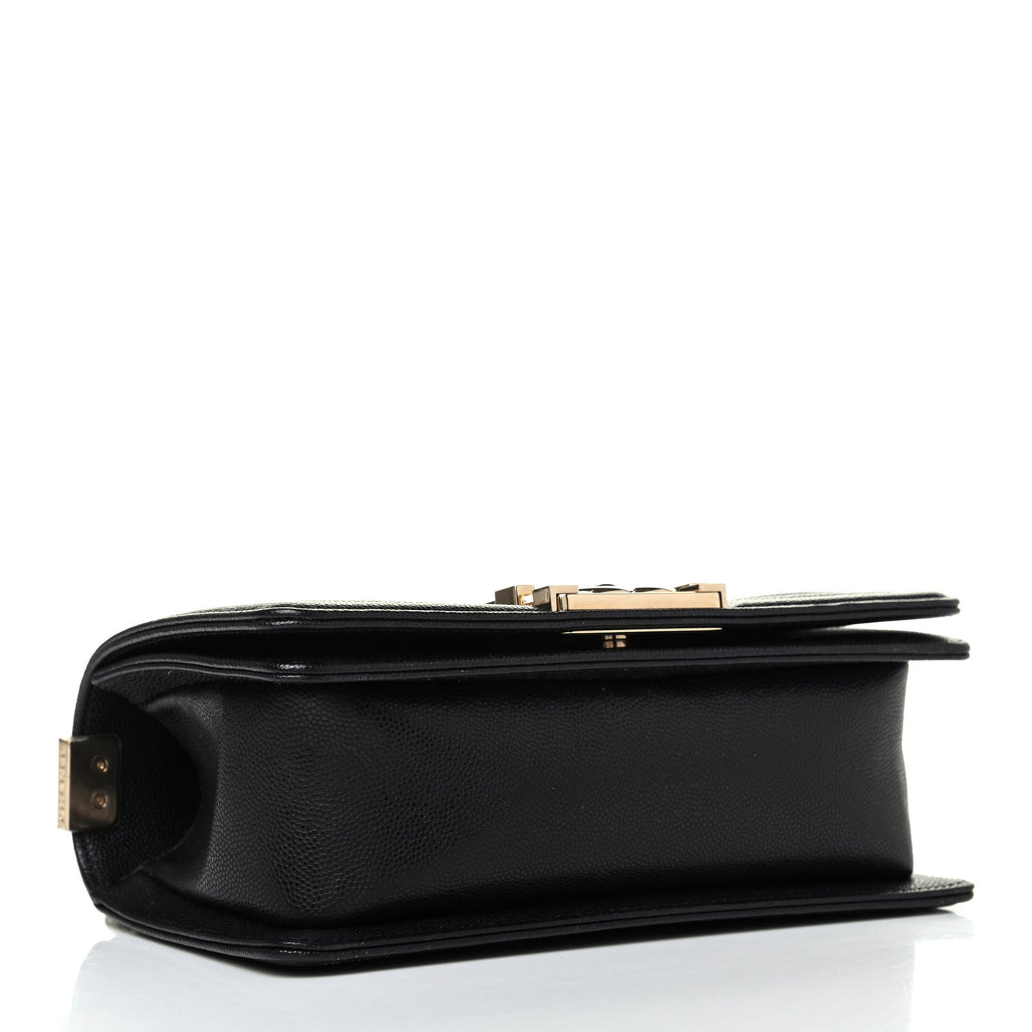 Caviar Quilted Small Boy Flap Black
