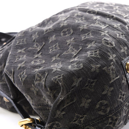 Louis Vuitton Denim Neo Cabby GM Black 5 of 14