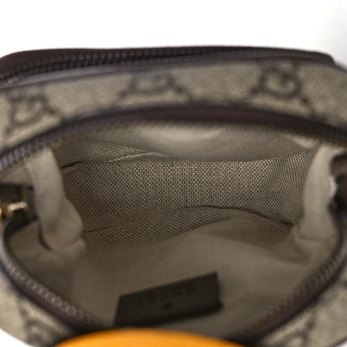 GG Supreme Monogram Mini Neo Vintage Double Zip Messenger Bag Beige New Acero Crop