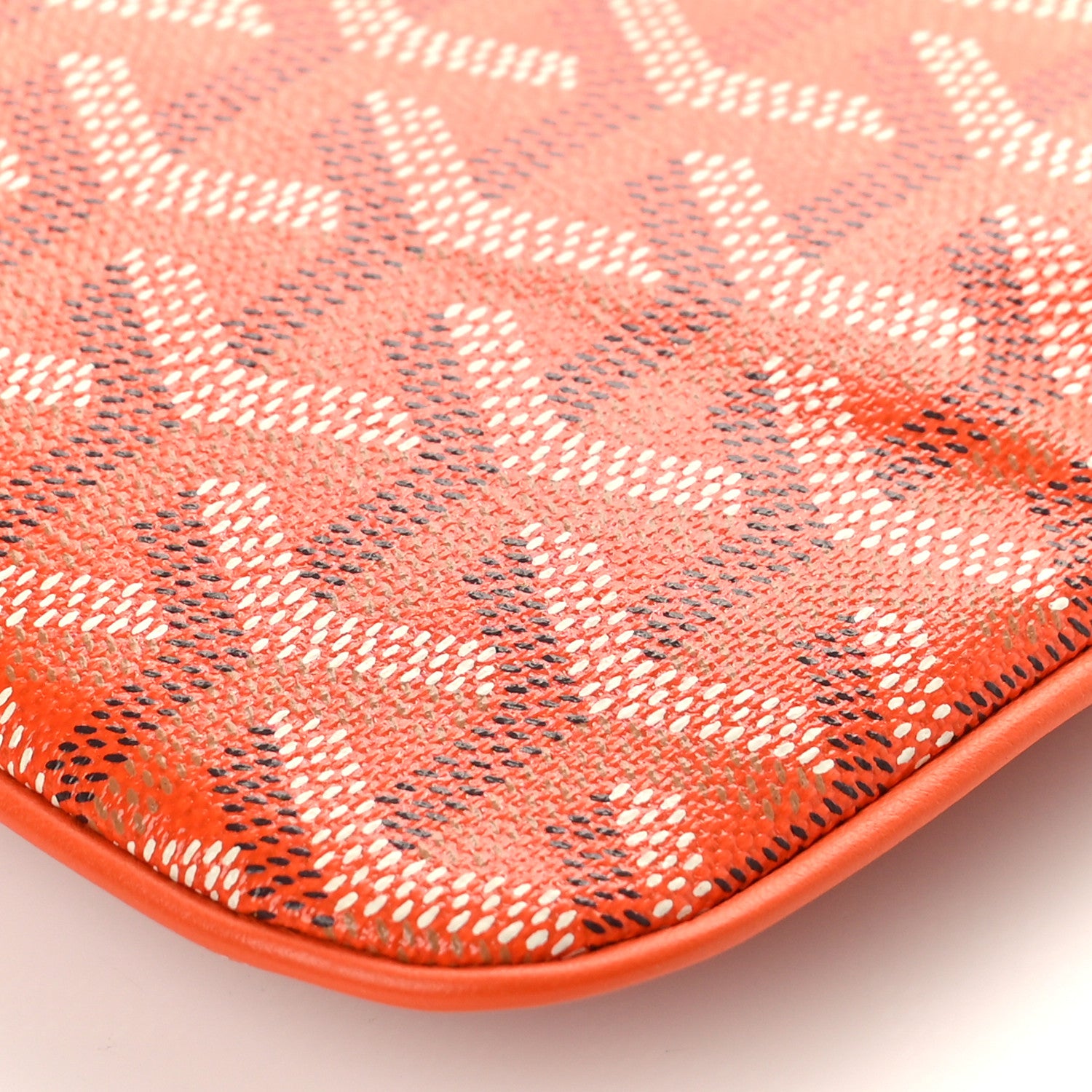 Goyard Goyardine Senat Pochette PM Orange 8 of 8