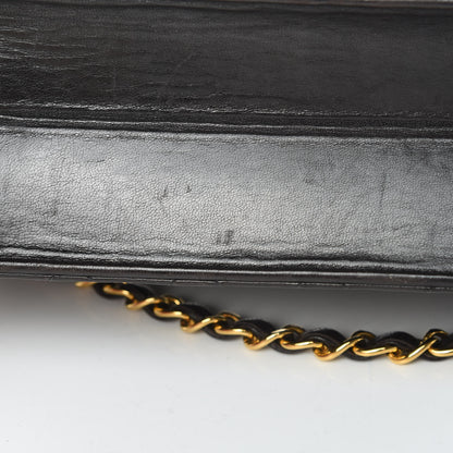 Chanel Lambskin Quilted Medium Single Flap Black 15 of 16