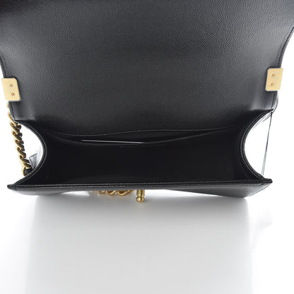 Chanel Caviar Quilted Medium Boy Flap Black 5 of 10