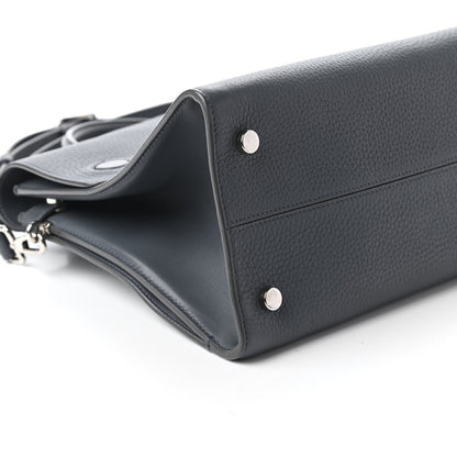 Christian Dior Grained Calfskin Medium Diorever Flap Grey 7 of 10