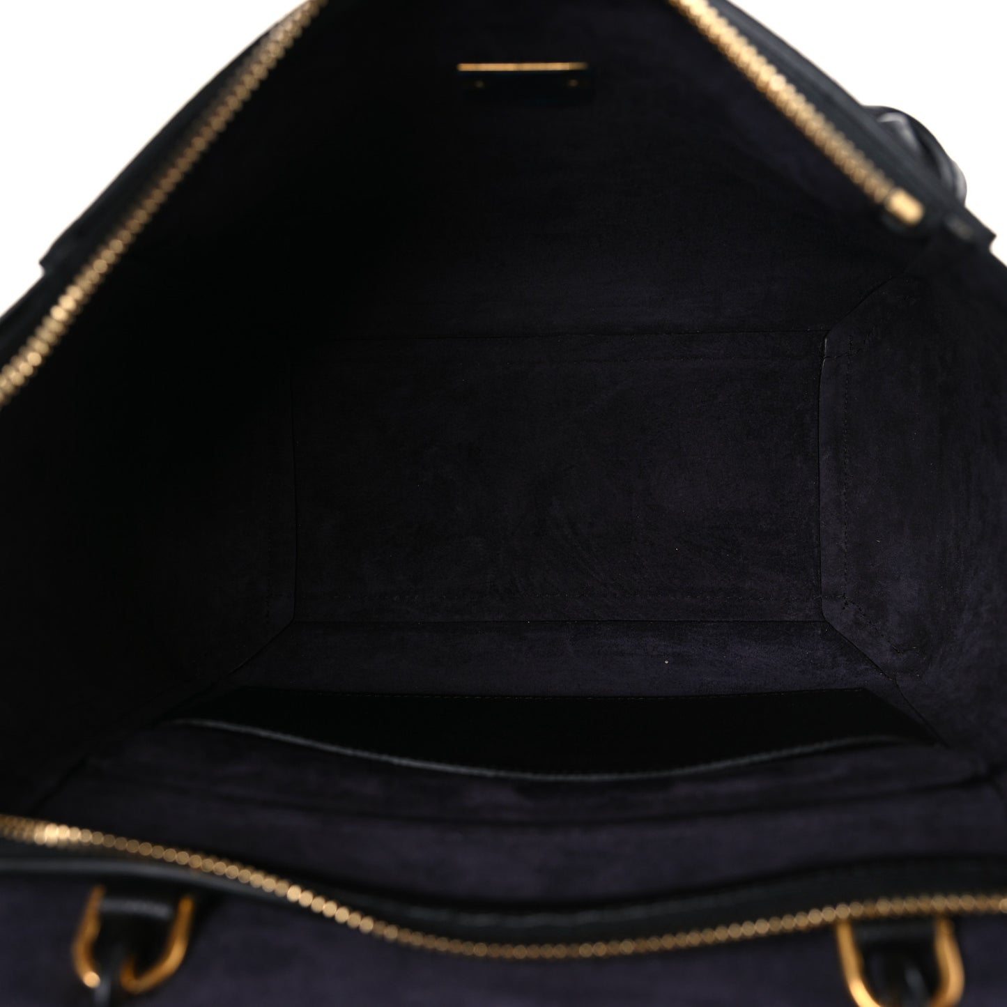 Grained Calfskin Micro Belt Bag Black
