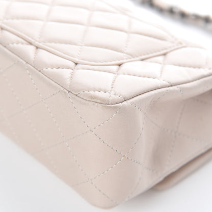 Chanel Lambskin Quilted Mini Rectangular Flap Light Beige 12 of 16
