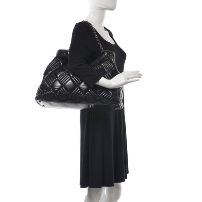 Chanel Lambskin Large In and Out Tote Black 2 of 12