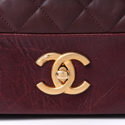 Chanel Calfskin Quilted Jumbo Soft Elegance Flap Bordeaux 8 of 11