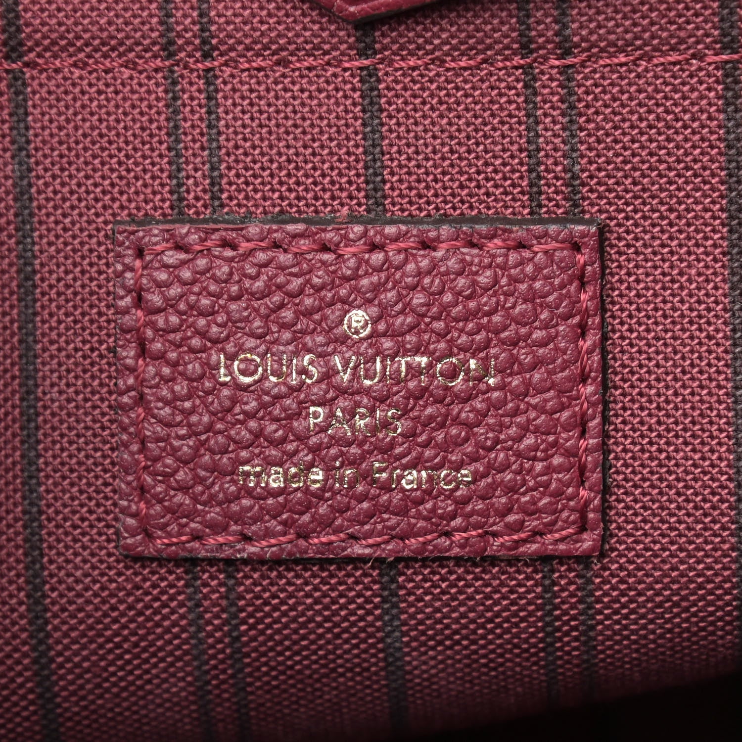 Louis Vuitton Empreinte Mazarine PM Raisin 6 of 10