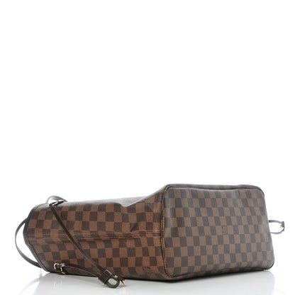 Louis Vuitton Damier Ebene Neo Neverfull MM Rose Ballerine 4 of 10