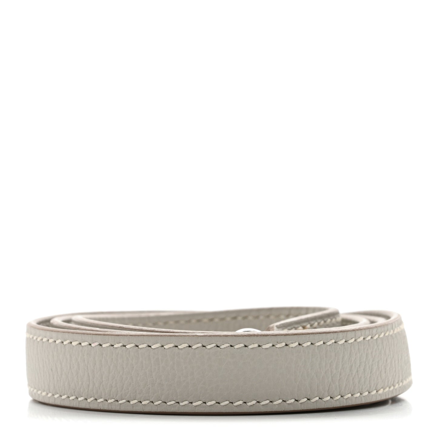 Togo Kelly Shoulder Strap Gris Perle