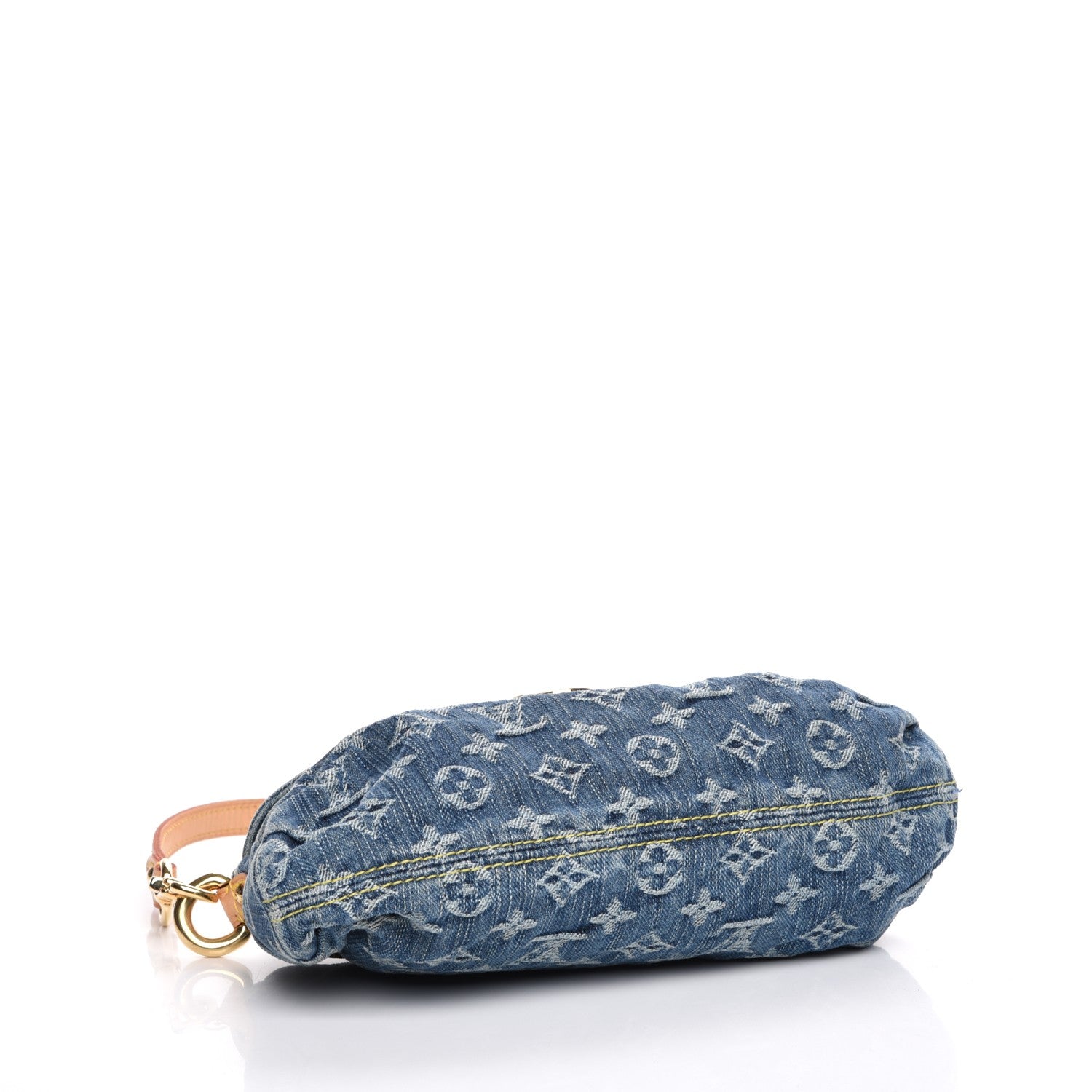 Louis Vuitton Monogram Denim Mini Pleaty Blue 4 of 7