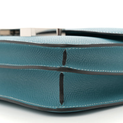 Hermes Epsom Constance 18 New Blue Jean 12 of 12