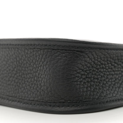Hermes Taurillon Clemence Evelyne TPM Black 10 of 11
