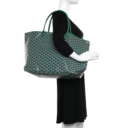 Goyard Goyardine Saint Louis GM Green 2 of 12