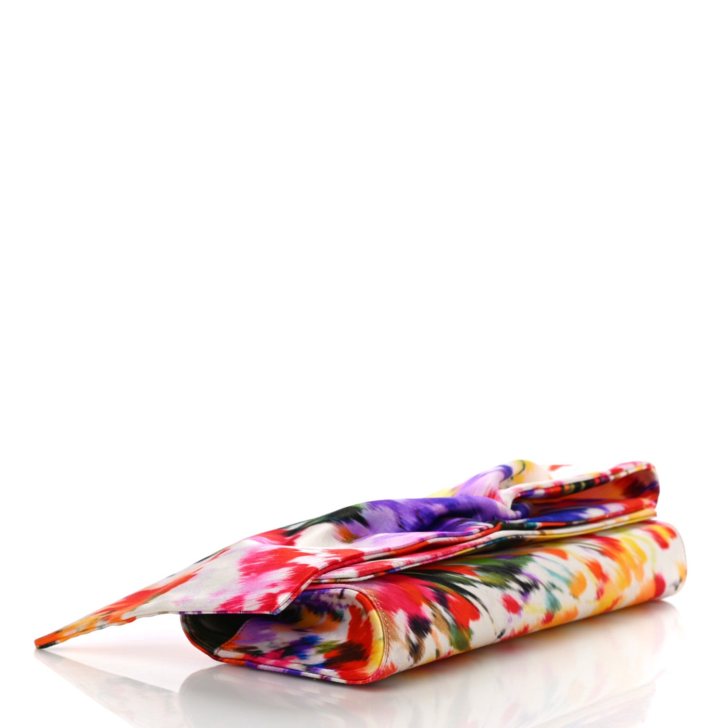 Christian Louboutin Satin Bow Clutch Multicolor 4 of 9