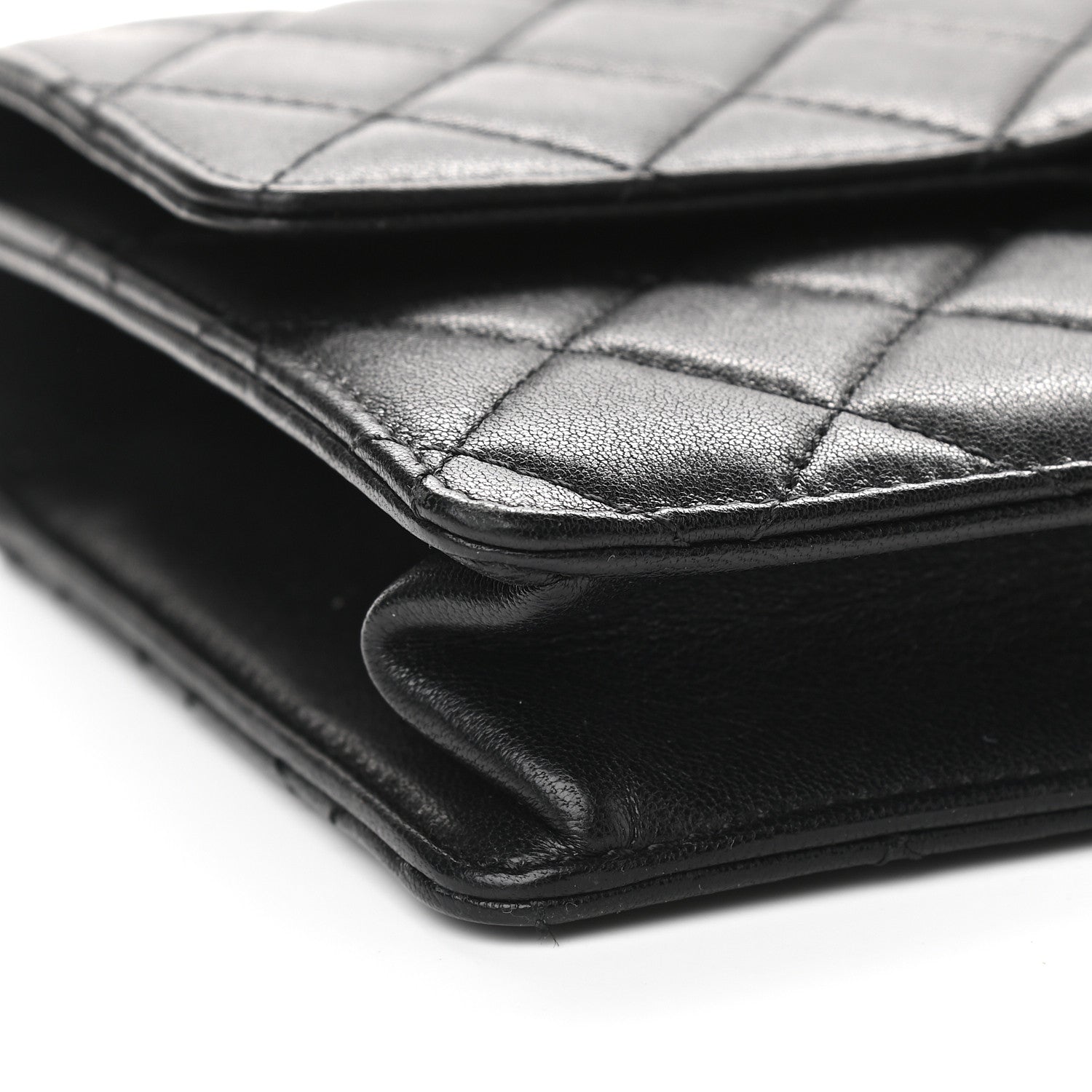 Chanel Goatskin Quilted Small Chic Pearls Flap Black 8 of 10