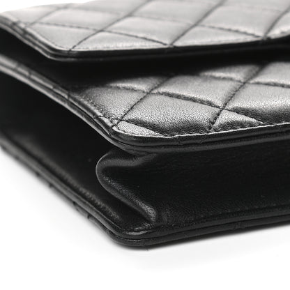 Chanel Goatskin Quilted Small Chic Pearls Flap Black 8 of 10