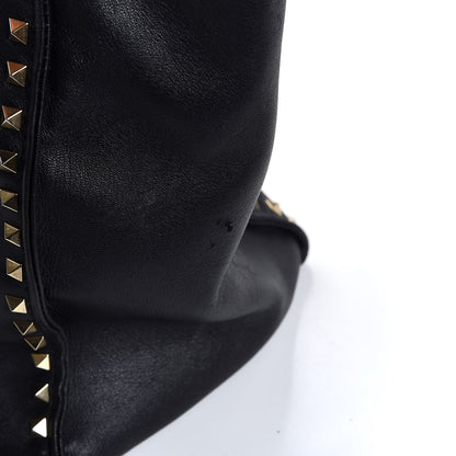 Valentino Garavani Nappa Medium Rockstud Soft Tote Black 18 of 23