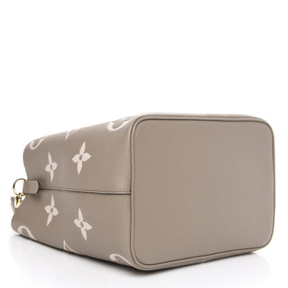 Louis Vuitton Empreinte Monogram Giant Neonoe MM Tourterelle Creme 6 of 10