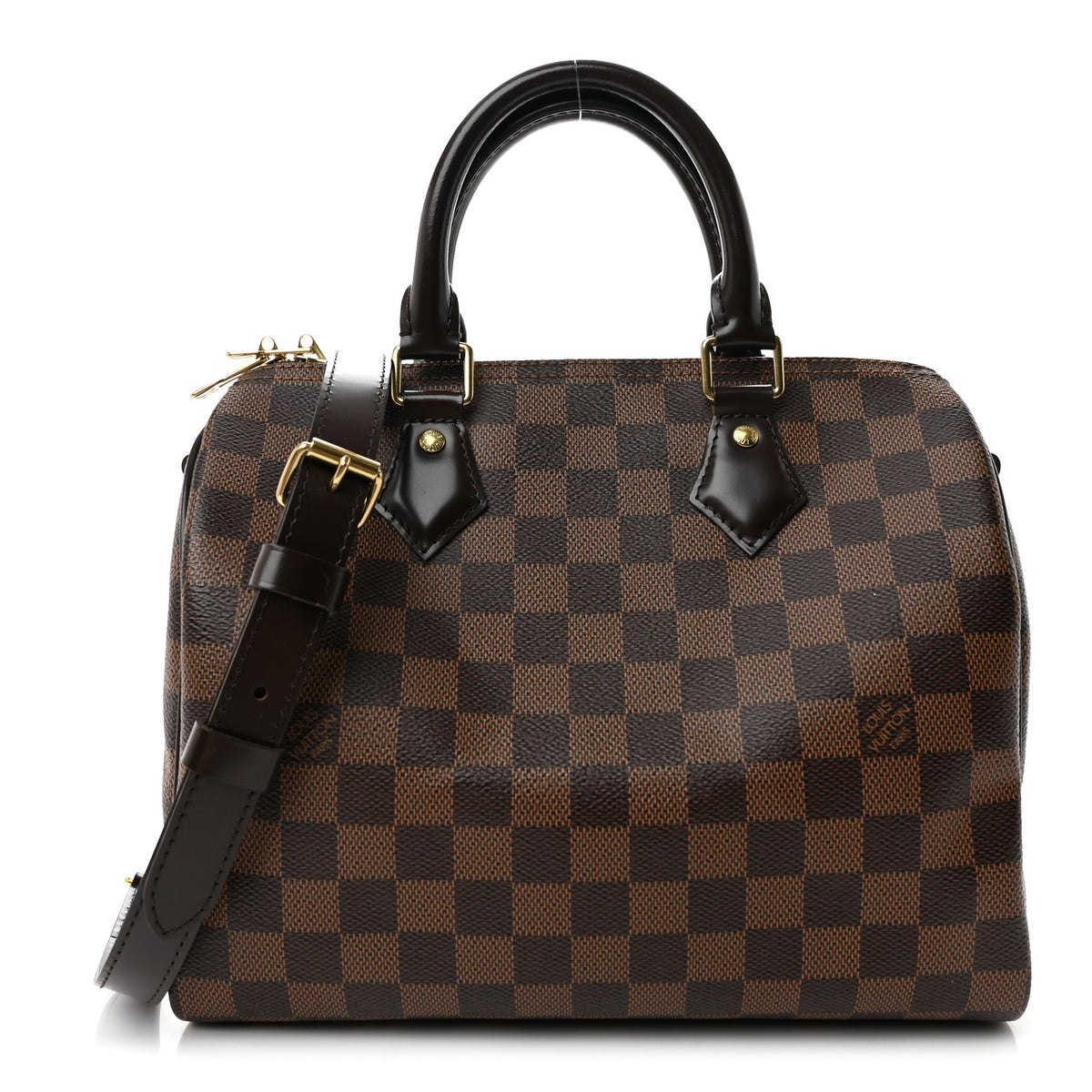 Louis Vuitton Damier Ebene Speedy Bandouliere 25 1 of 10