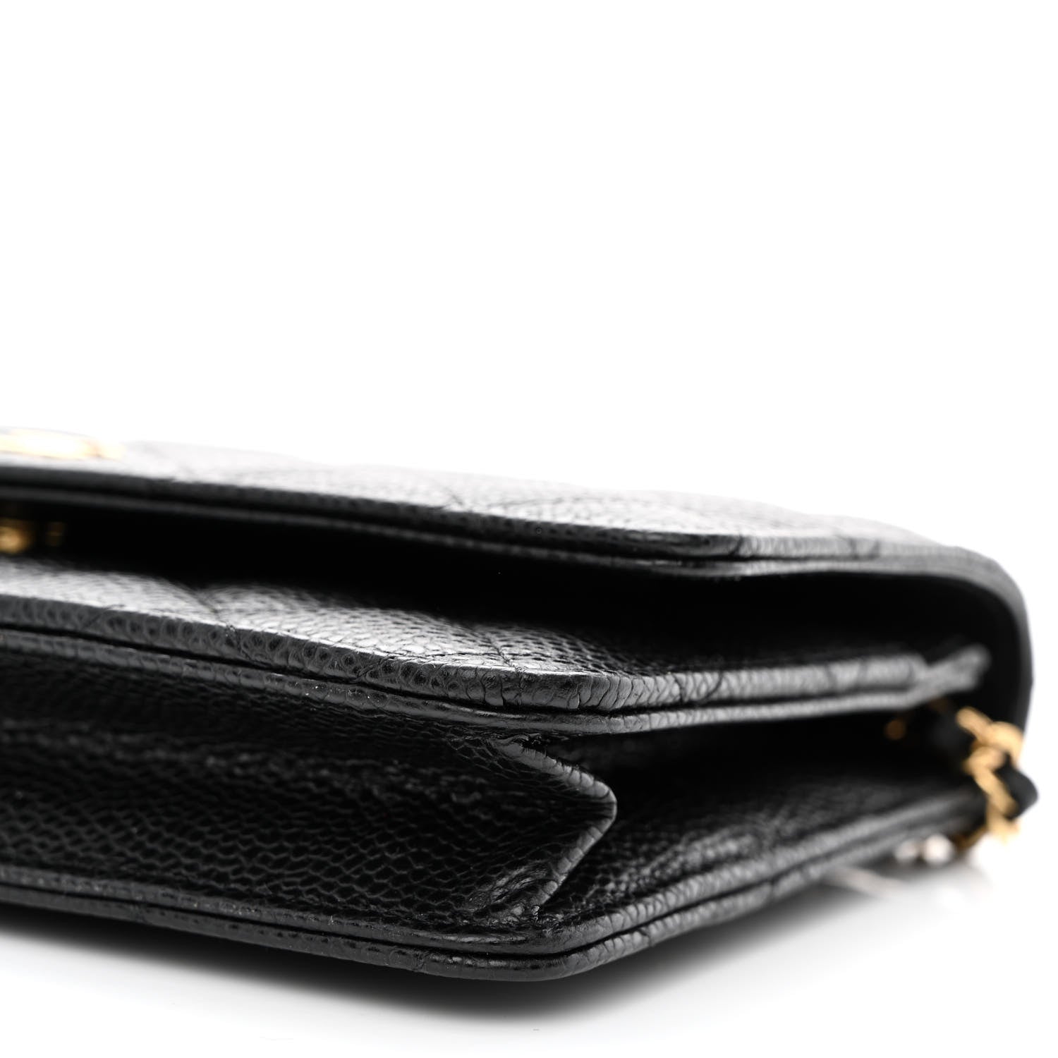 Chanel Caviar Quilted Wallet on Chain WOC Black 11 of 14