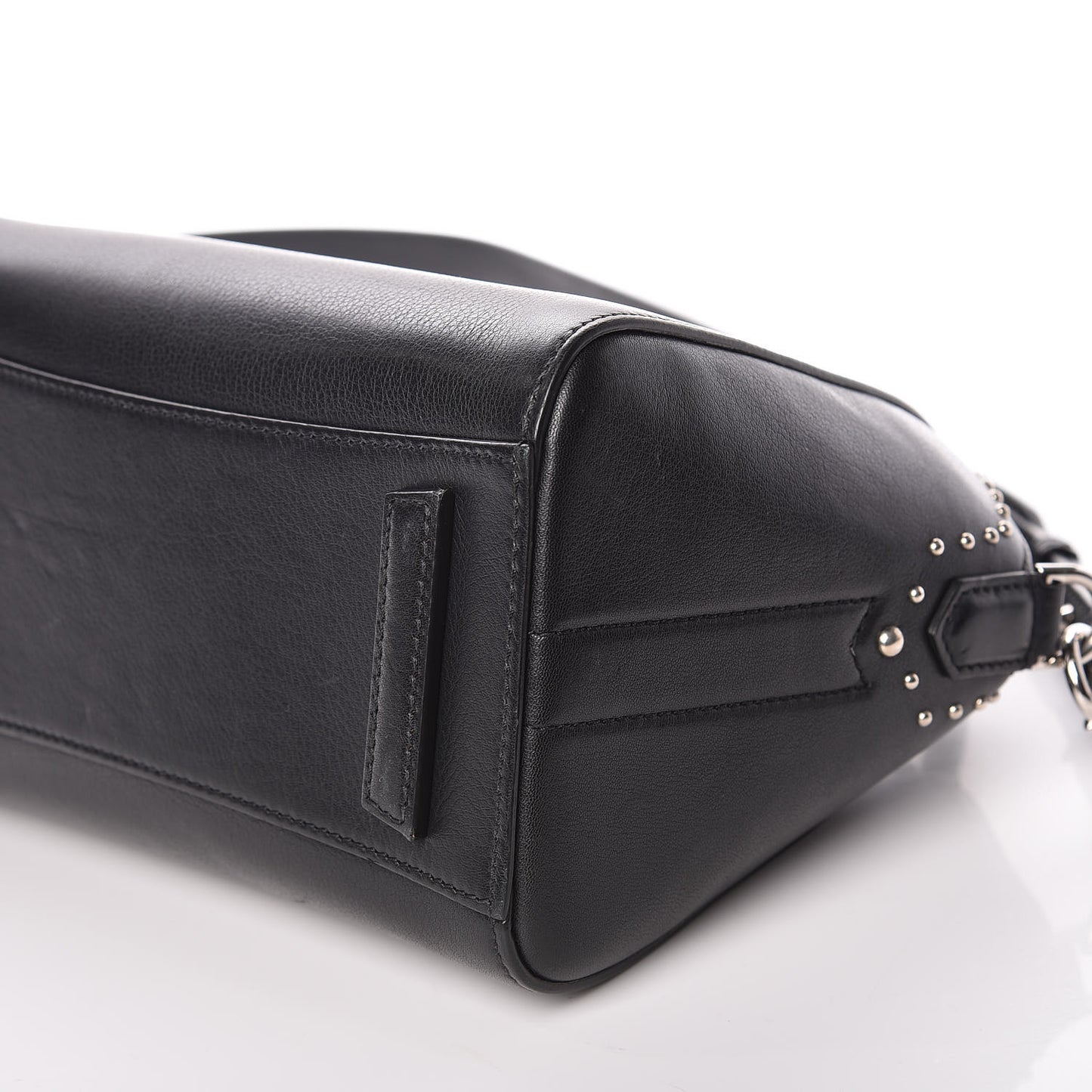 Smooth Calfskin Mini Studded Antigona Black