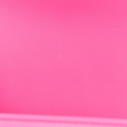 Chanel Patent Calfskin Chevron Quilted Small Boy Flap Neon Pink 5 of 10