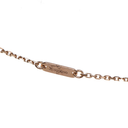 Van Cleef & Arpels 18K Rose Gold Carnelian Sweet Alhambra Pendant Necklace 7 of 8