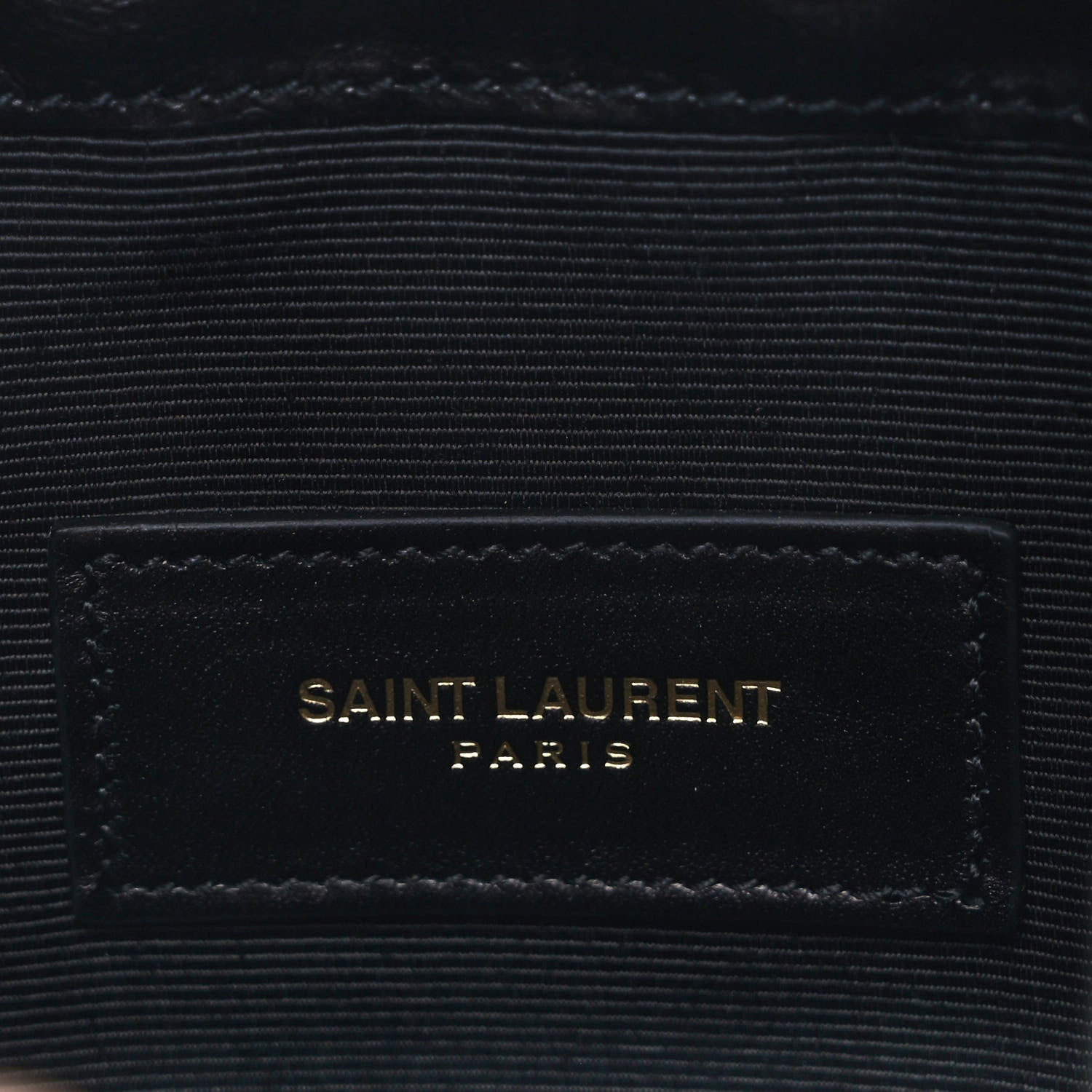 Saint Laurent Toile Classic Monogram Emmanuelle Bucket Bag Black 5 of 8