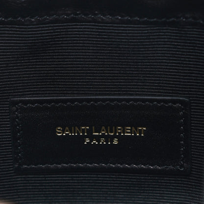 Saint Laurent Toile Classic Monogram Emmanuelle Bucket Bag Black 5 of 8