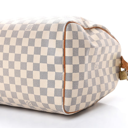 Louis Vuitton Damier Azur Speedy 35 13 of 20
