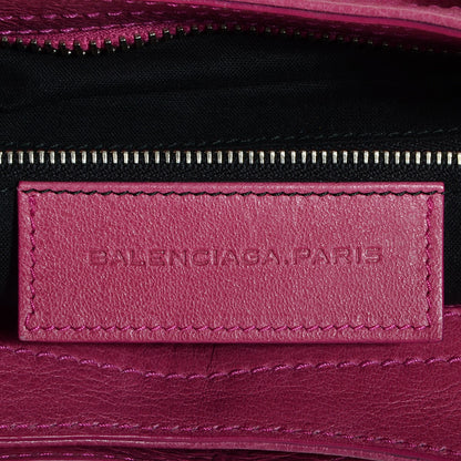 Balenciaga Agneau Giant 21 Silver Hardware Velo Cyclamen Fucsia 9 of 11