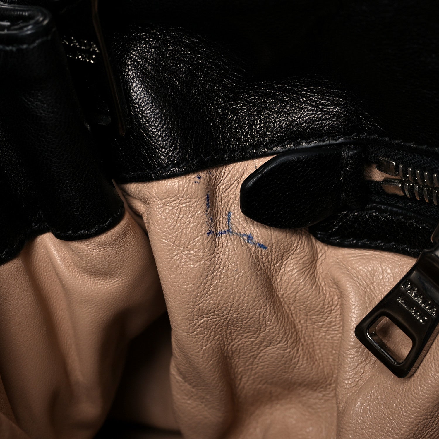 Prada Nappa Gaufre Shopping Satchel Black 12 of 13