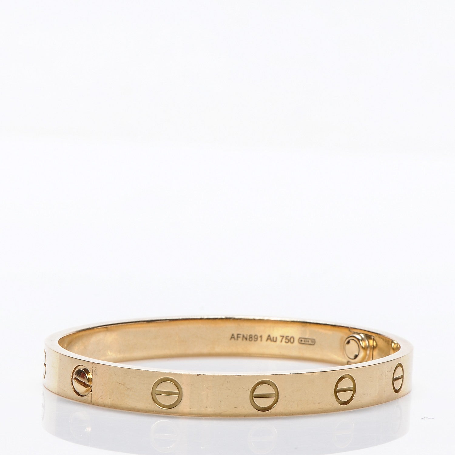 Cartier 18K Yellow Gold LOVE Bracelet 16 3 of 6