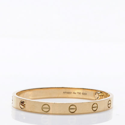 Cartier 18K Yellow Gold LOVE Bracelet 16 3 of 6