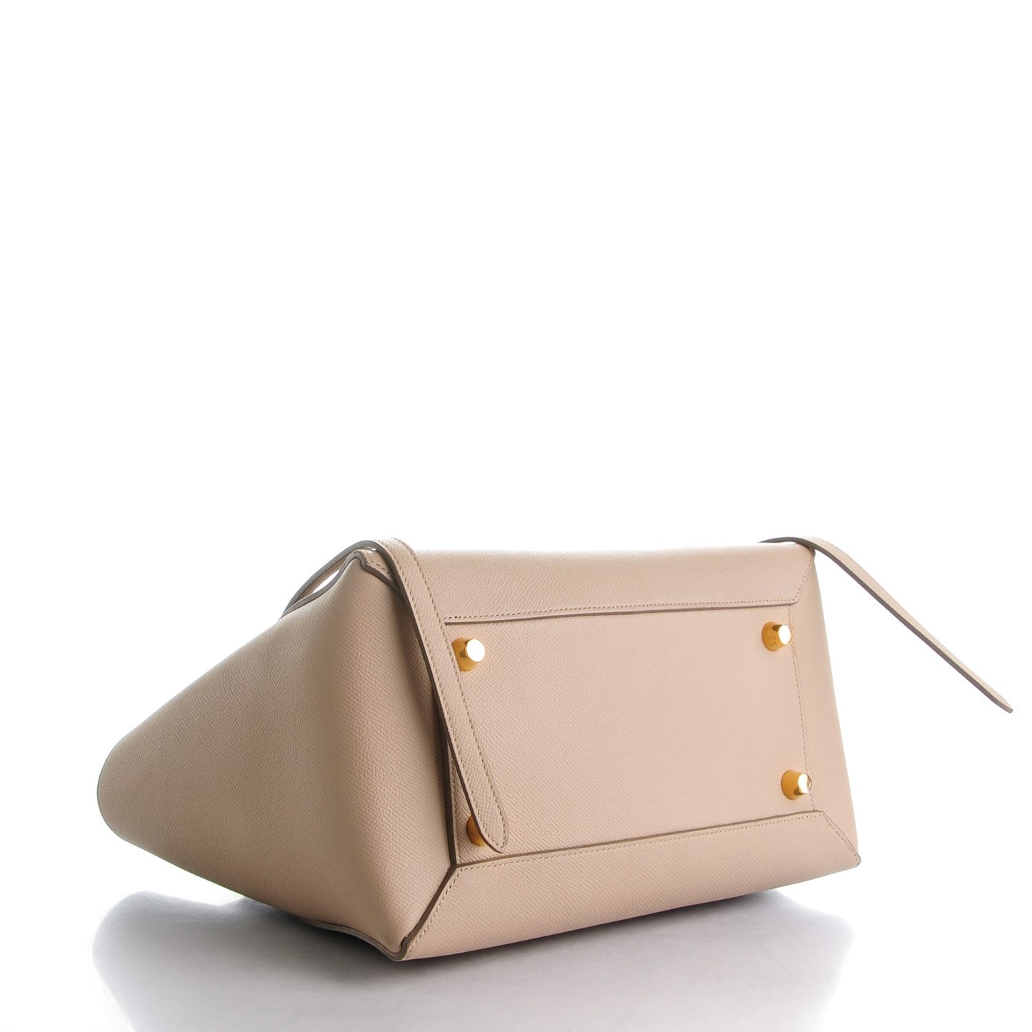 Grained Calfskin Mini Belt Bag Light Taupe