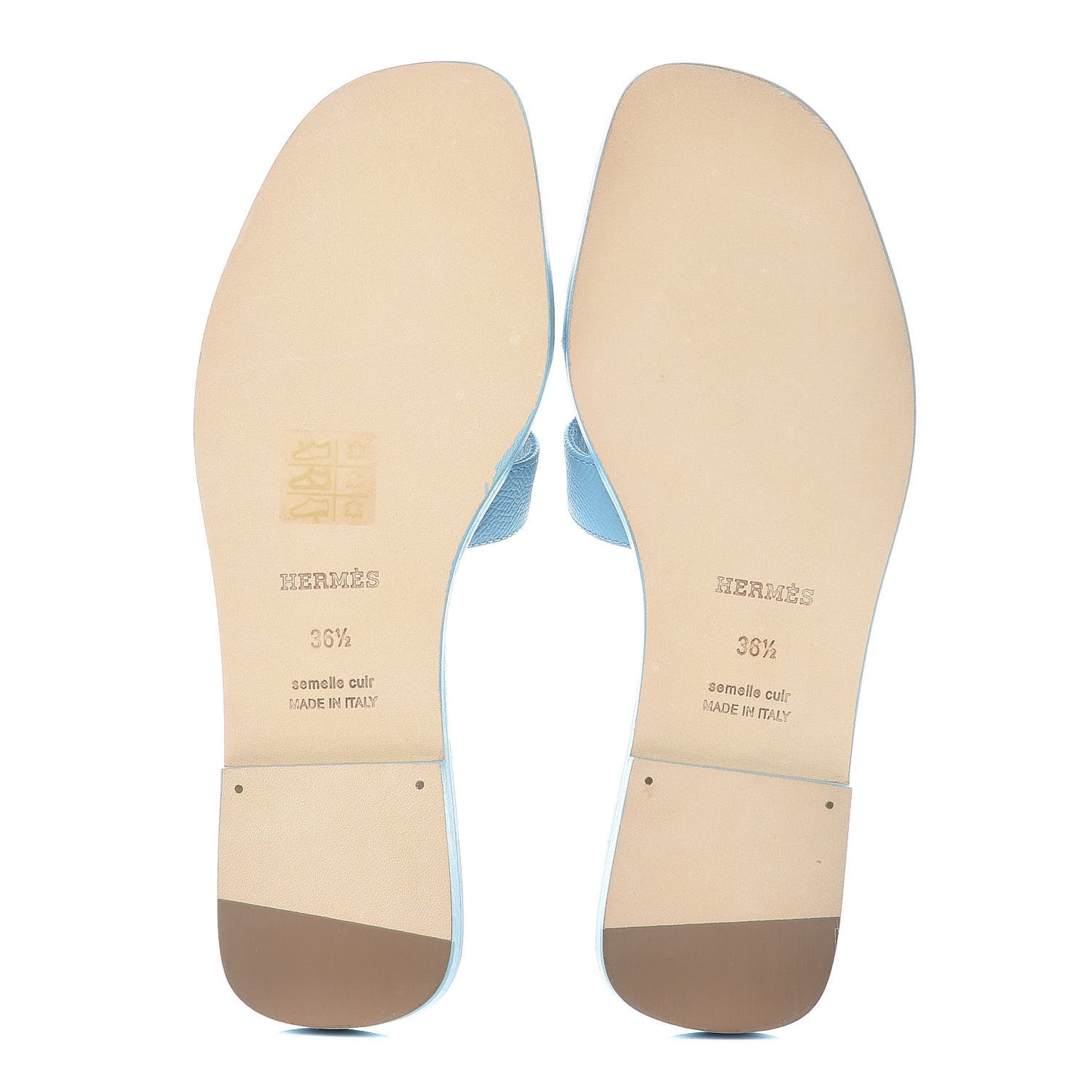Epsom Oran Sandals 36.5 Bleu Littoral