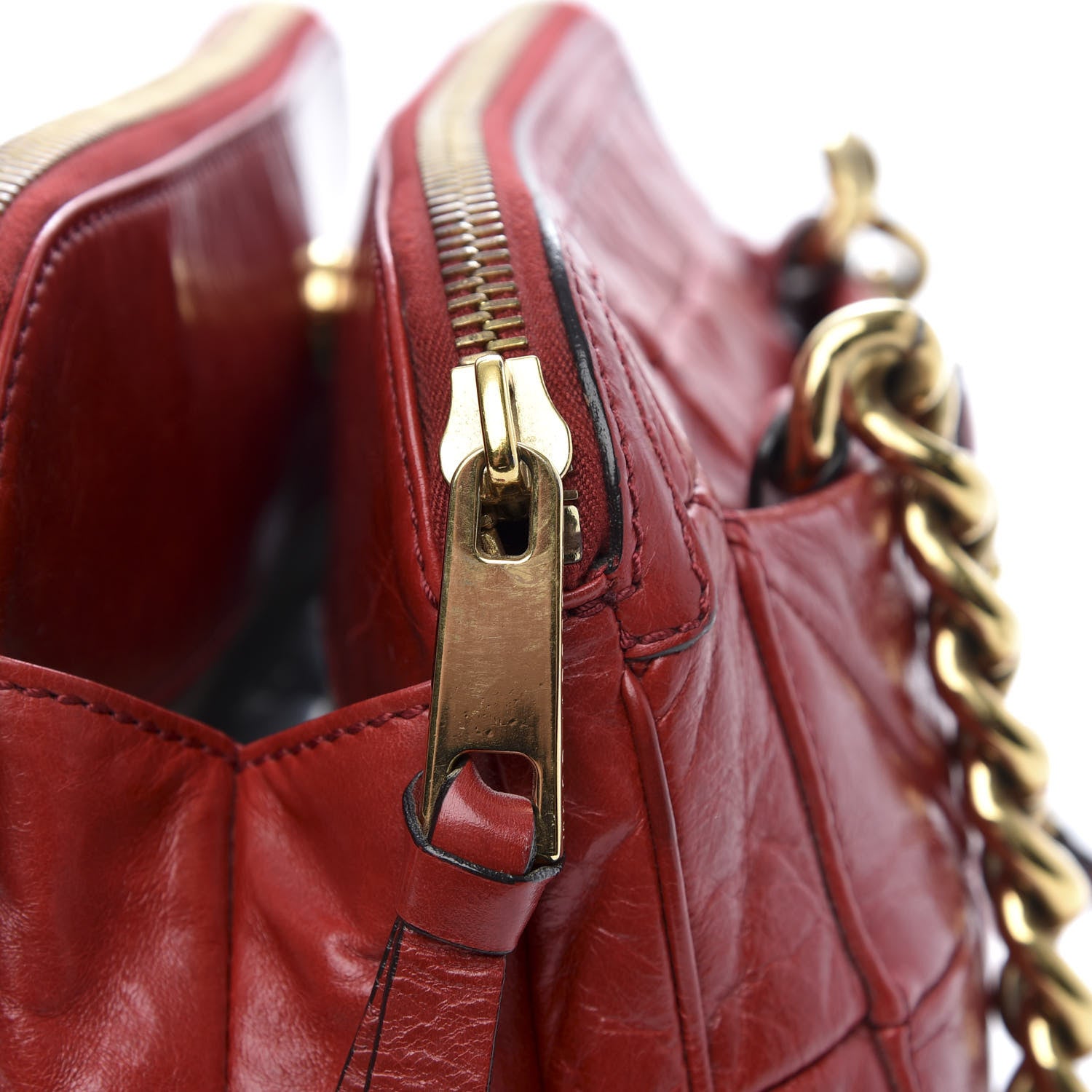 Marc Jacobs Calfskin Ines Tote Bordeaux 13 of 25