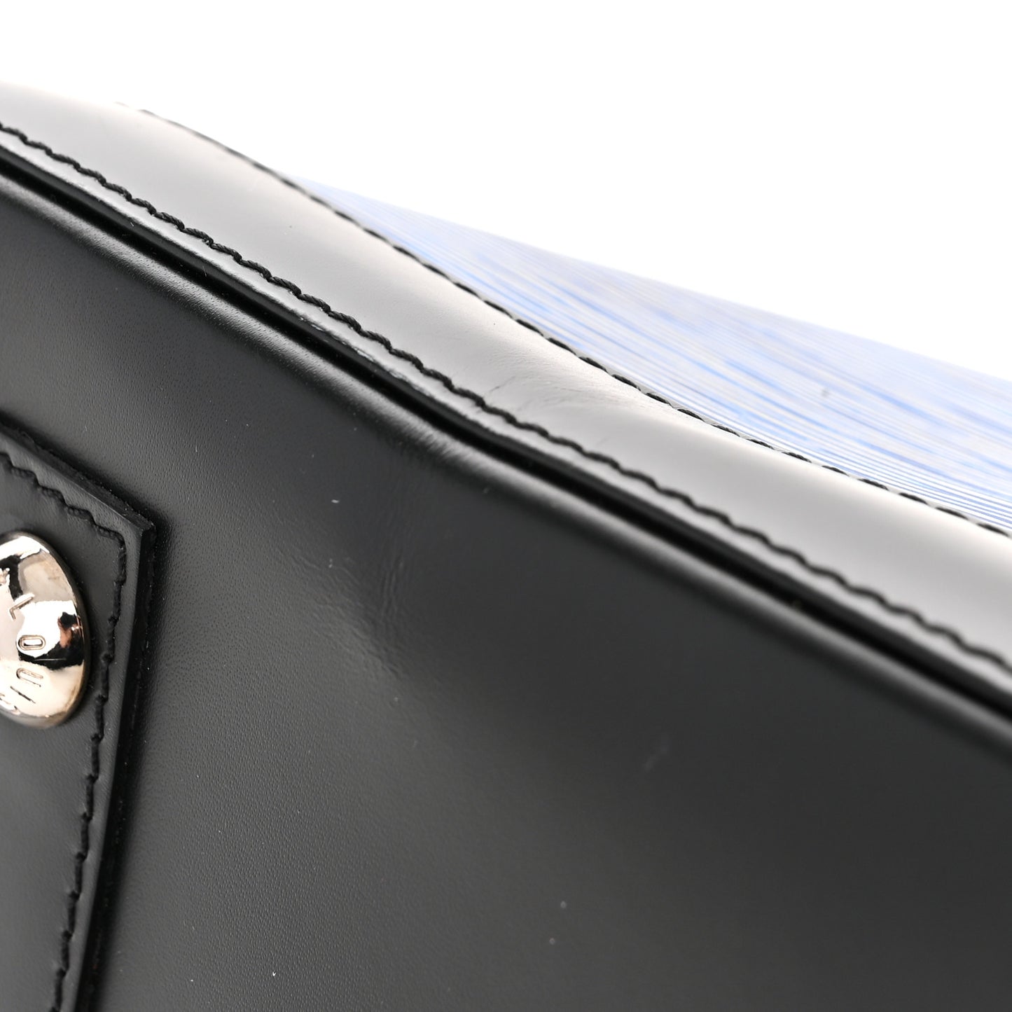 LOUIS VUITTON Epi Alma PM Denim Light