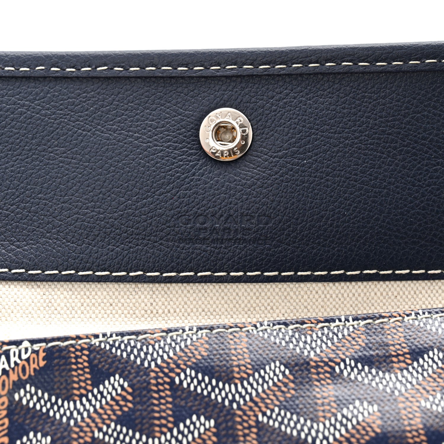 Goyard Goyardine Boheme Hobo Navy Blue 7 of 11