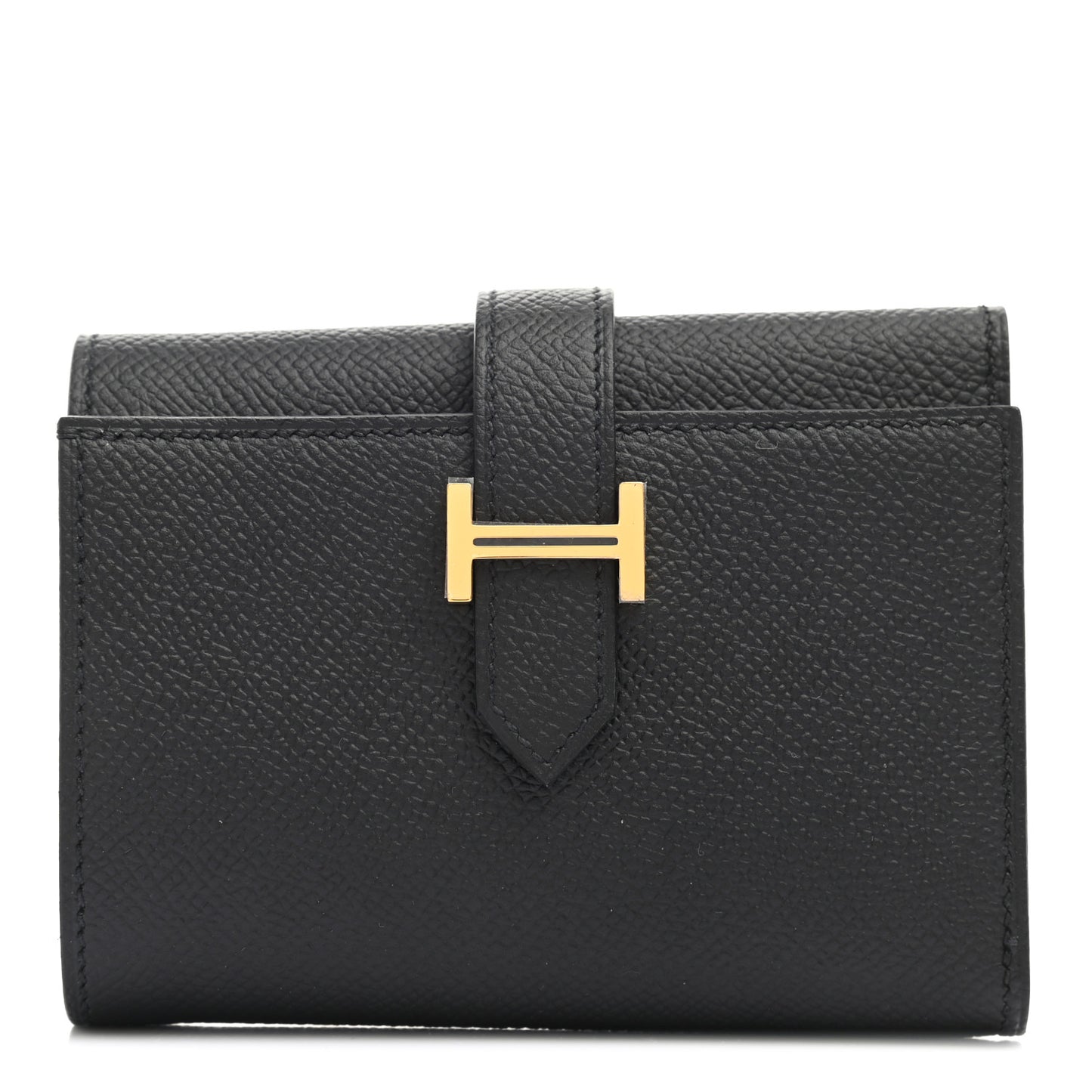Epsom Tri-Fold Compact Bearn Wallet Black