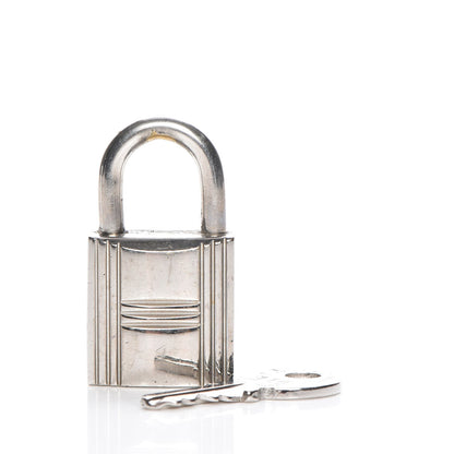 Hermes Palladium Cadena Lock and Key Set 2 of 4