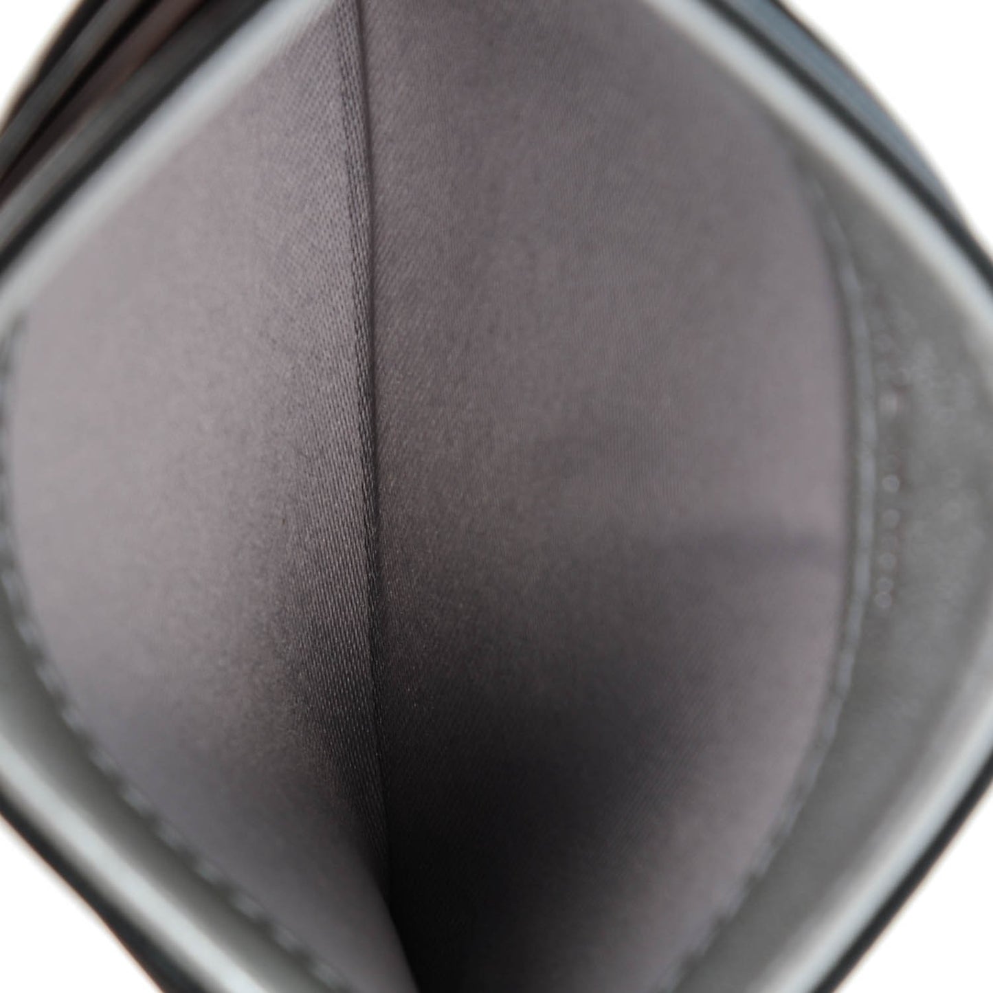 Lambskin Camellia Embossed Card Holder Black