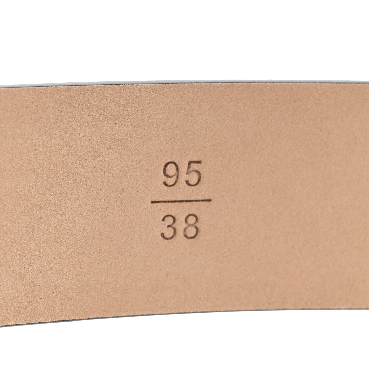 Calfskin Belt 95 38 Black