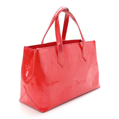 Louis Vuitton Vernis Wilshire PM Pomme D'Amour 3 of 10