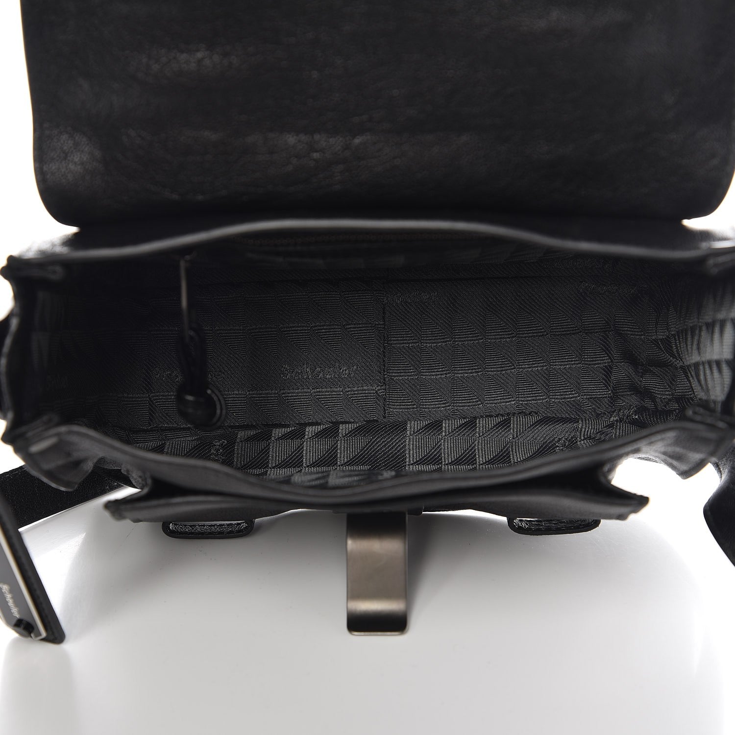 Proenza Schouler Lambskin PS1 Pouch Messenger Black 5 of 6