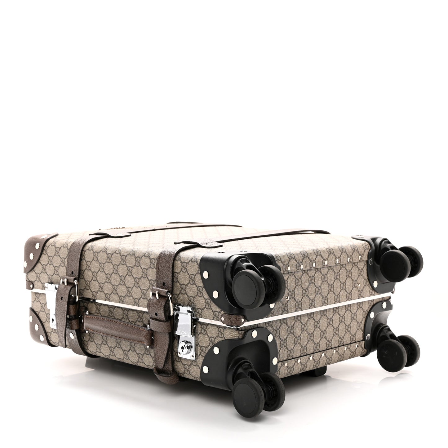 Supreme Monogram Globe-Trotter Carry-On Brown