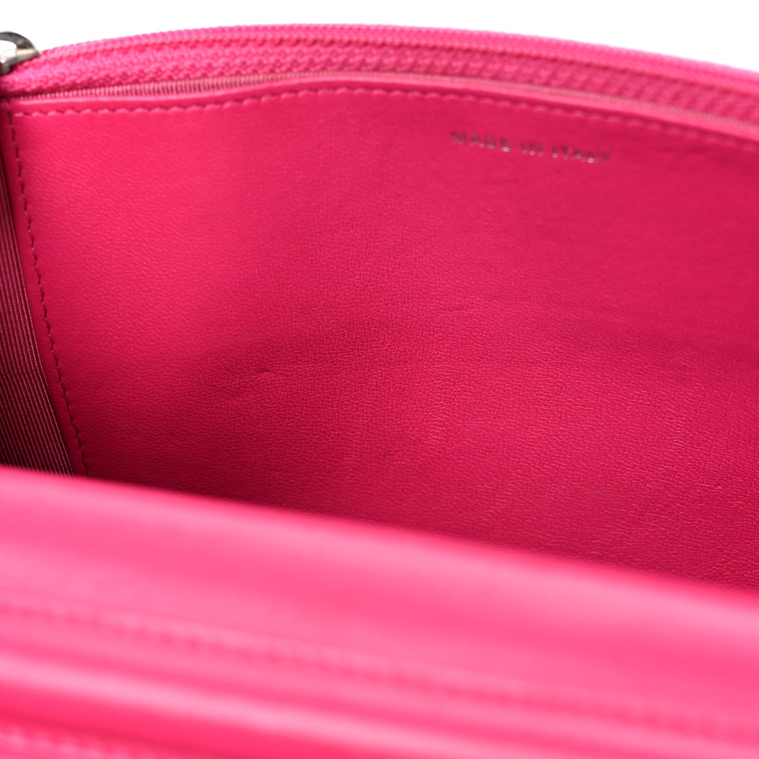 Chanel Lambskin Quilted Wallet on Chain WOC Pink 13 of 21