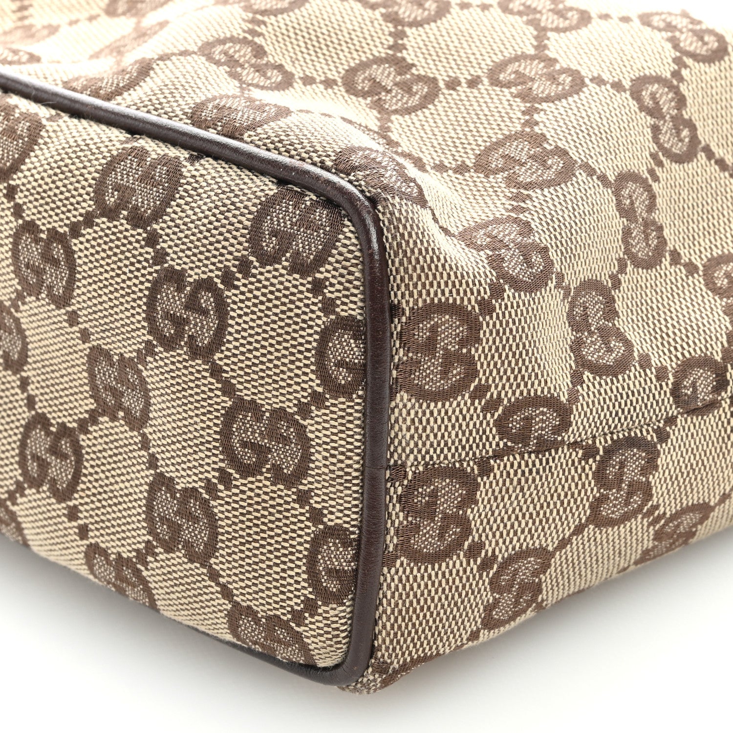 Gucci Monogram GG Pochette shoulder Bag Brown 9 of 9