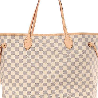 Louis Vuitton Damier Azur Neo Neverfull GM Rose Ballerine 9 of 12